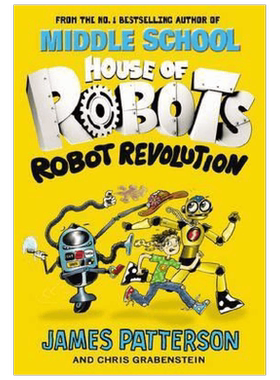 【正版书籍】英文原版 House of Robots Robot Revolution 机器人之家 机器人革命