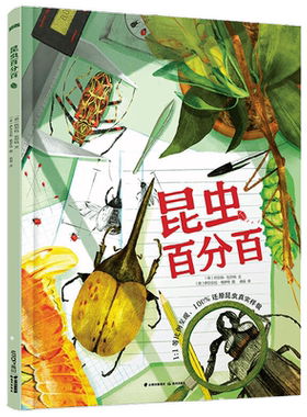 【正版书籍】知否探索馆  昆虫百分百 3-8岁 巴尔特·瓦尔特 著 科普百科