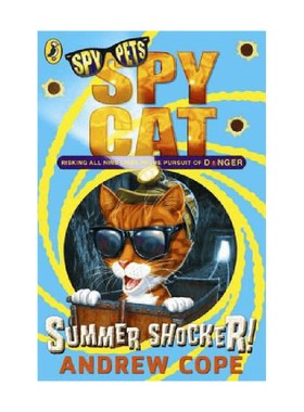 英文原版 Spy Cat  Summer Shocker 间谍猫 夏日惊悚