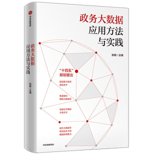 【正版书籍】政务大数据应用方法与实践 张毅 著 经济