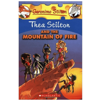 英文原版 Thea Stilton and the Mountain of fire 阶梯和门厅