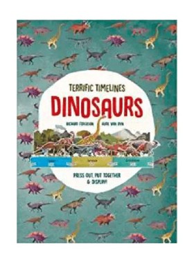【正版书籍】英文原版 Terrific Timelines: Dinosaurs 精彩大事记:恐龙