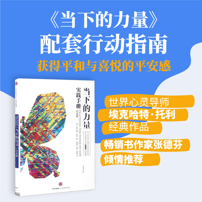 白金版  当下的力量实践手册 白金版 埃克哈特·托利 著 经济