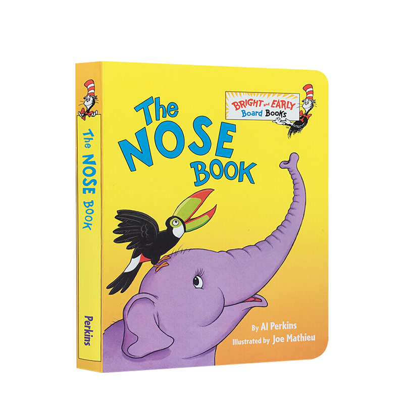【英文原版 3-6岁】鼻子书 The Nose Book苏斯博士系列 Dr. Seuss 低幼启蒙 纸板书