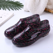 Cộng với nhung thấp giúp giày đi mưa cho nữ - Rainshoes