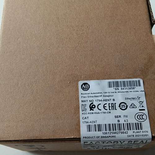 议价Flex EtherNet/IP适配器，型号17议价