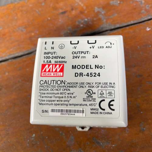 议价开关电源DR-4524导轨式电源45W 输24V/议价