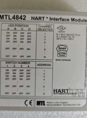 议价MTL安全栅MTL4841  MTL4842   BPHM6议价
