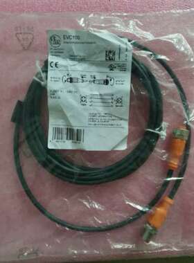 议价IFM连接线EVC100 M12 公母头 4芯 3米 议价