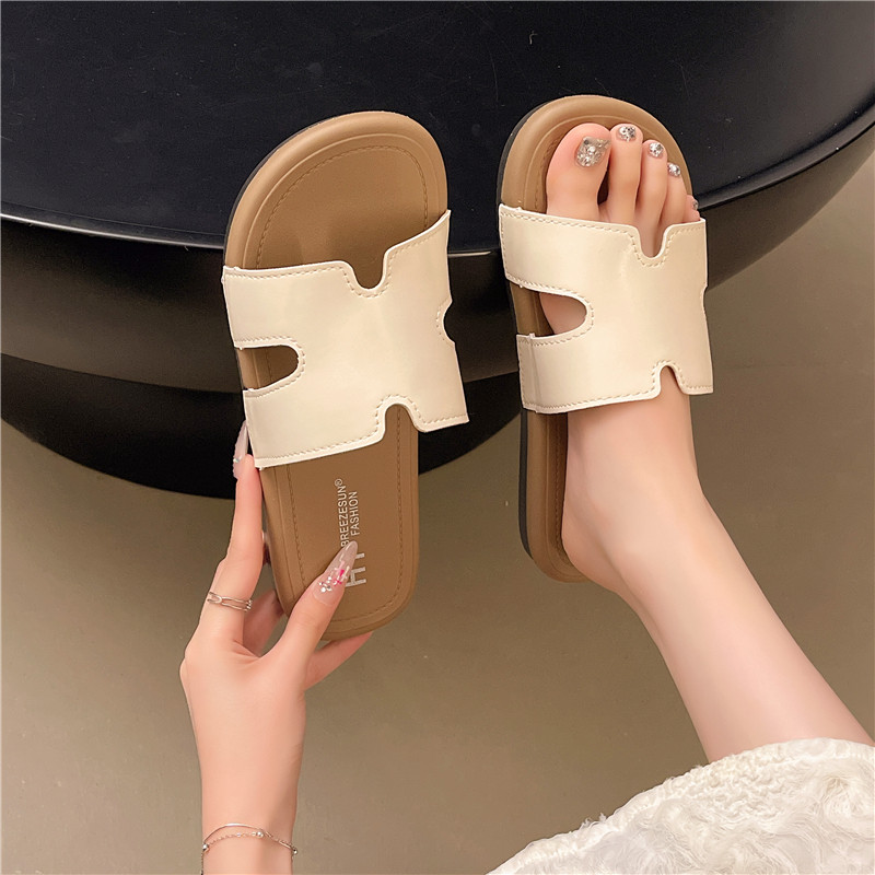 仙女小香风拖鞋女夏2025新款外穿ins潮厚底一字拖时尚凉拖鞋,女鞋,一字拖,淘宝优惠券,粉丝福利购,淘宝优惠卷