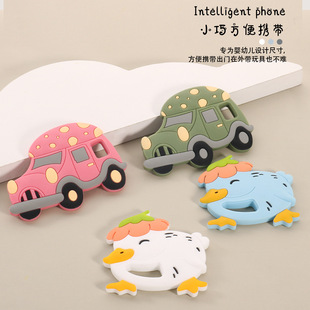 Baby圣诞树滴胶牙胶磨牙咀嚼棒食品级铂金硅胶牙胶婴儿出牙玩具