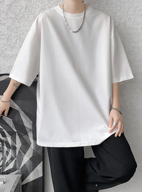 GBOY studio悟空有货范丞丞同款nans男装亿万少年大码港风半袖T恤