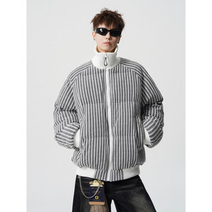 GBOY studio执行周期1997邮政局akiko秋子男装立领棉衣外套面包服