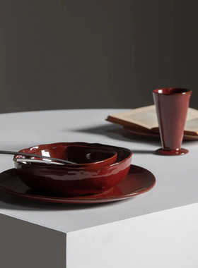 比利时serax餐盘 果盘 陶瓷盘 新年红系列 年货节系列