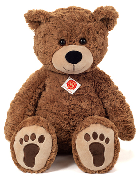 赫尔曼泰迪熊系列-棕色带爪子泰迪熊55cm75cm