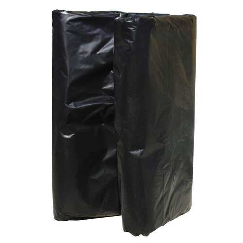 诗欧莱垃圾袋大号加厚黑色物业中号特厚型50x60cm50只装
