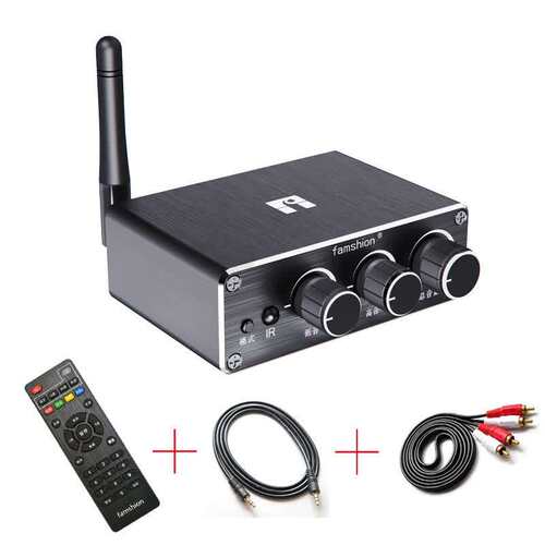 梵声FAMSHION蓝牙接收器播放器适配器5.2播放器U盘话筒功放音响音