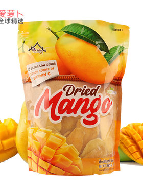 泰国Thai Fruits Village天然芒果干享受休闲时刻大包装965g