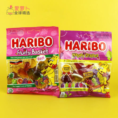 泰国哈瑞宝Haribo果冻橡皮软糖
