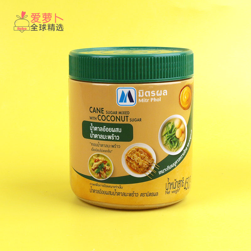 MitrPhol蔗糖与椰子糖浆膏