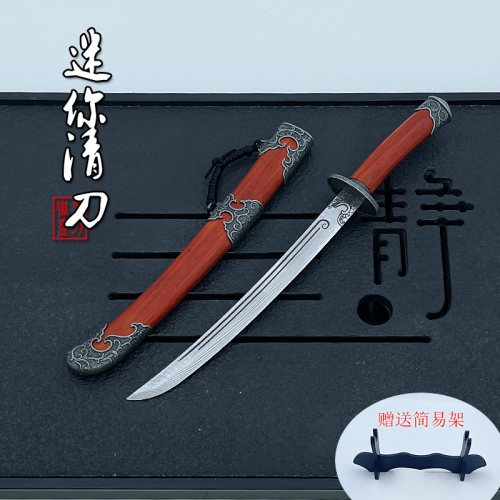 龙泉古代微兵器模型不锈钢袖珍刀金属小短刀迷你复古小清刀未开刃