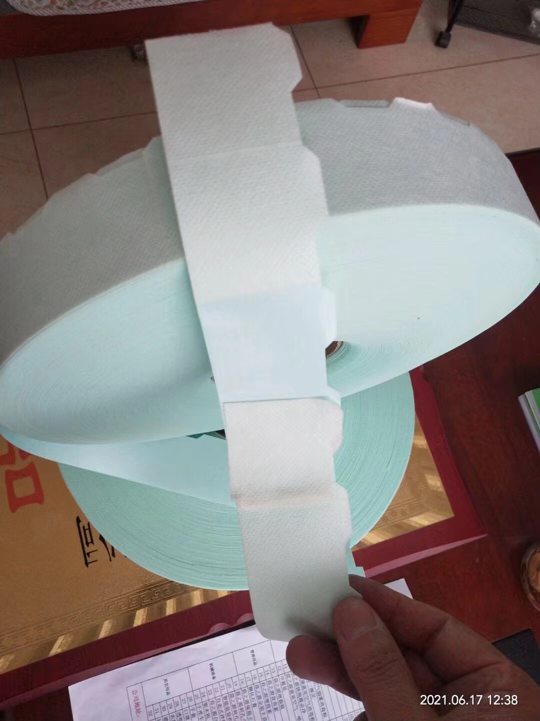 食用菌透气贴透气胶布平菇胶带接种封口贴带 菌种封口胶带
