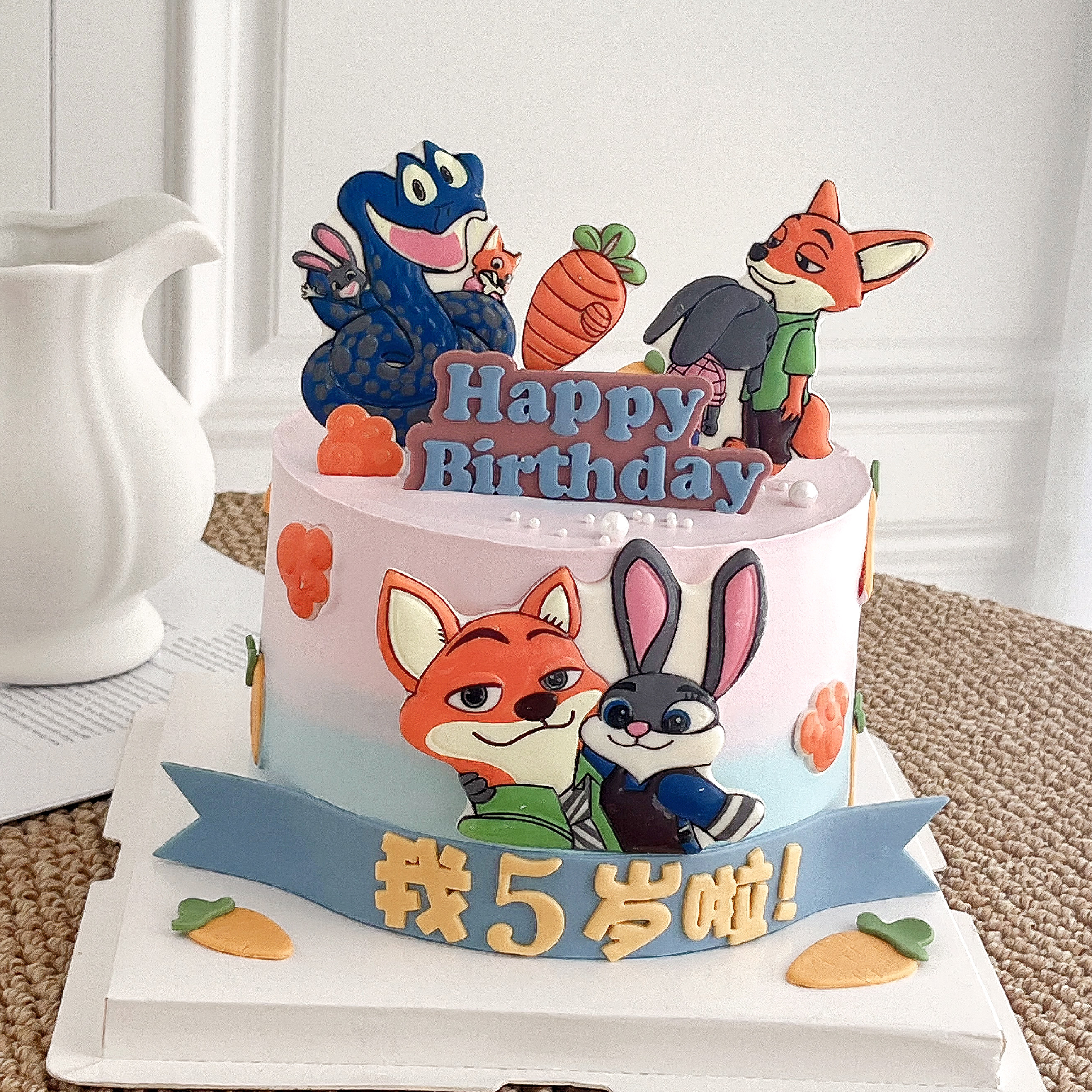 动物城巧克力成品插片蛋糕装饰朱迪尼克卡通兔子狐狸烘焙甜品摆件,节庆用品/礼品,蛋糕/烘焙装饰用品,淘宝优惠券,粉丝福利购,淘宝优惠卷