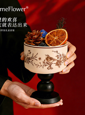 香薰礼盒订婚摆件高级感送女生日
