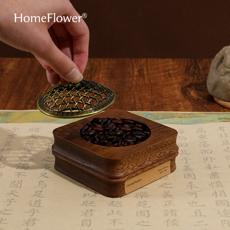 咖啡香薰精油随身扩香木