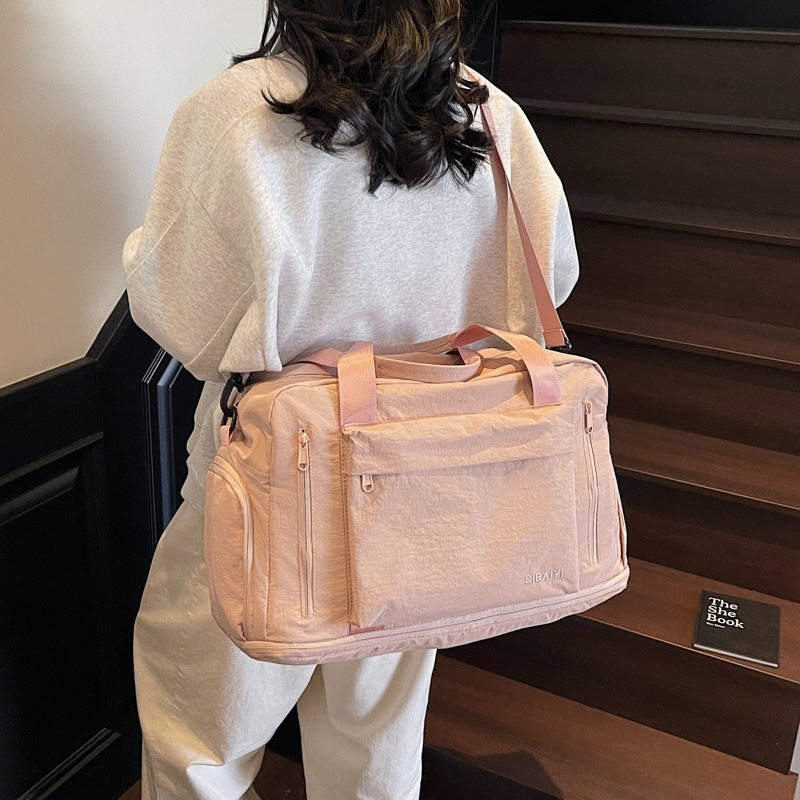 短途旅行包可扩容斜挎运动健身包