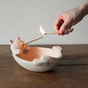 Jellypaint香薰礼盒 手工艺术线香底座小众创意高级礼品 猫眠