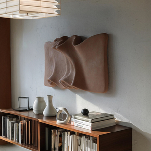 敢觉 原创《波影停窗》| 现代简约立体抽象挂件手工小众客厅壁饰