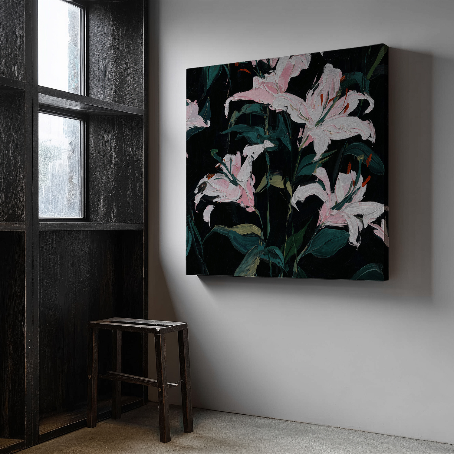 Jellypaint新中式花卉油画