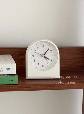 ins风简约台式闹钟学生桌面电子时钟家用卧室床头静音迷你小闹钟