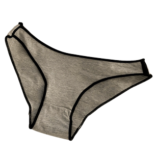 欧美性感丁字裤无痕低腰内裤女纯色简约半包臀纯棉舒适透气三角裤