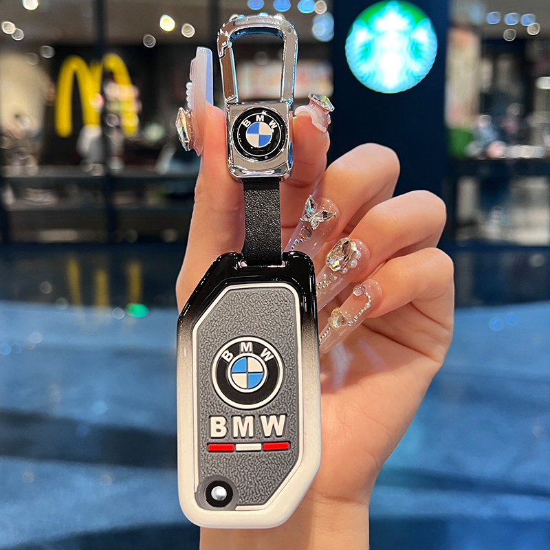 金属锌合金材质，按键全包保护不挡信号