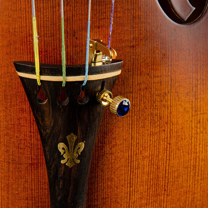 小提琴微调器旋钮千斤调音 金色银色提琴微调器大小提琴配件