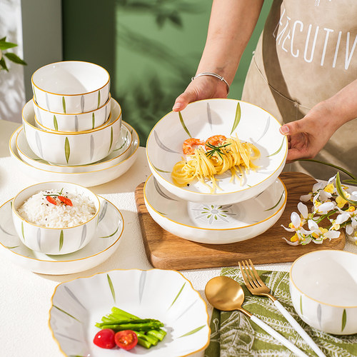 釉下彩2025新款家用米饭碗