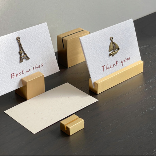 卡片座标签夹便签留言夹卡片底座