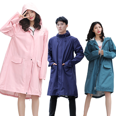 时尚长款全身男士雨披防水可外穿