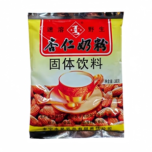 承德特产丰宁水星杏仁奶粉脱苦野生杏仁粉固体饮料速溶奶粉380克