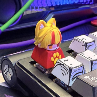 bilibili哔哩哔哩正太虚拟主播 慕鸣泽 DIY 手工定制键帽一枚