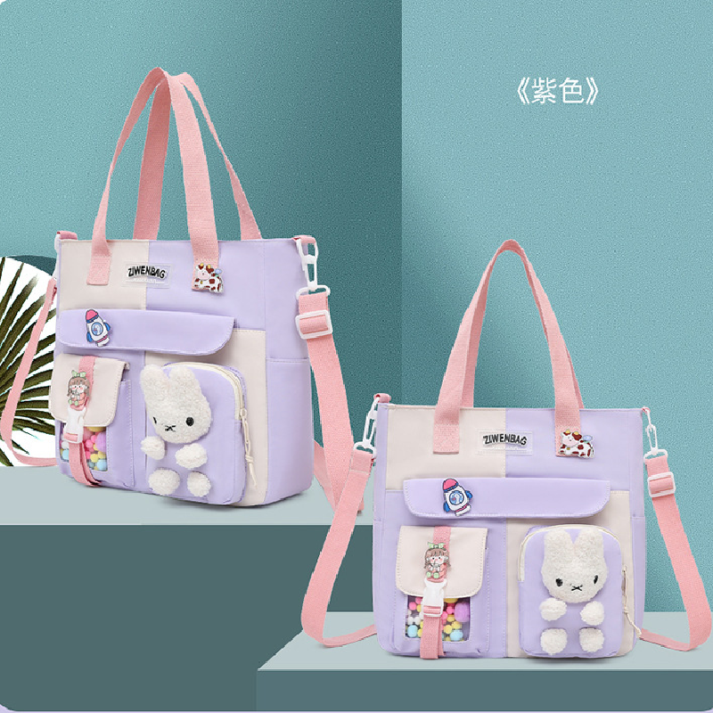 中小学生拎书包大容量补课包