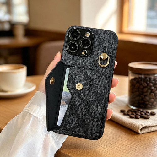 【3000个型号】九科星适用于苹果16promax手机壳iphone15插卡套14/E腕带支架13折叠12商务11男女xs皮质XR简约