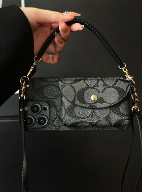 【3000个型号】九科星适用于苹果16e手机壳15promax插卡套14plus旅行包12/11零钱包XR/XS卡包iphone13斜跨7pl