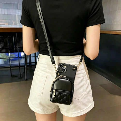 九科星适用于华为mate80手机壳Pura90斜挎p70背带p60挂绳p30高档p20lite皮mate60rs零钱包mate50简约40Pro卡