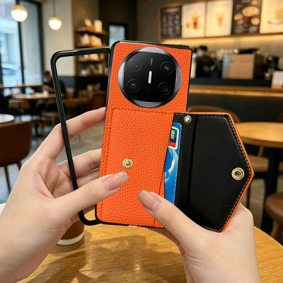插卡套适用vivo X Fold5pro手机壳XFold5pro折叠屏保护壳XFold3pro全包防摔Fold3pro卡套卡槽Fold5可插卡商务