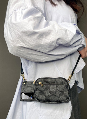 九科星适用于于三星Fold6手机壳新款W23插卡零钱包fold3折叠屏保护套F4斜跨背带挂绳Zfold5手提包w22外壳z fo