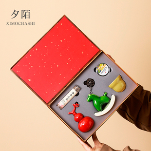 【福马香伴】国潮文创马年伴手礼公司员工礼品送老外客户新年礼物