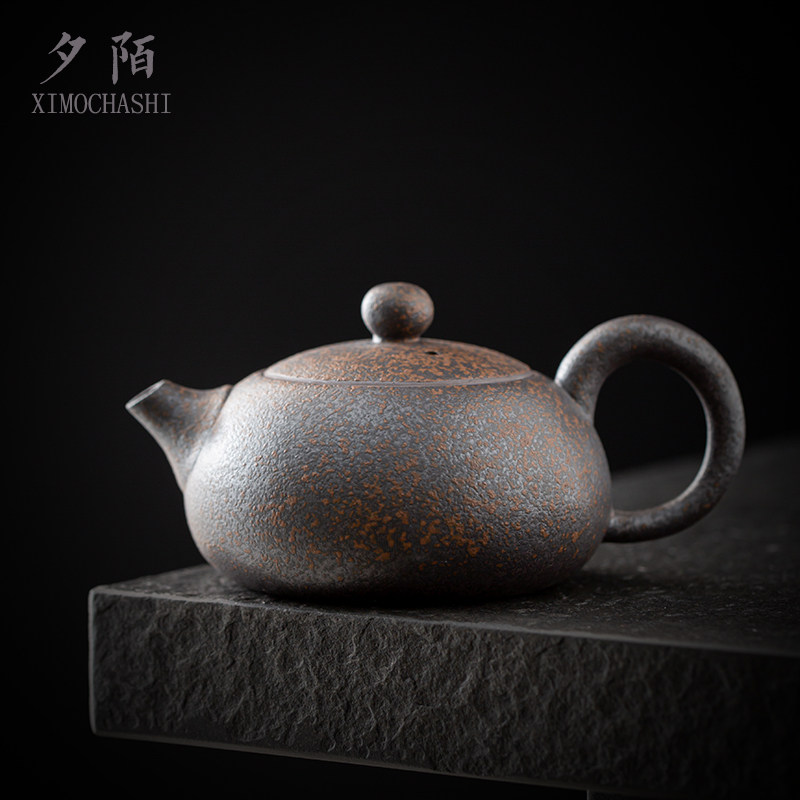 陈氏手工陶壶仿古中式茶壶单壶陶瓷西施壶功夫茶具泡茶壶冲茶器